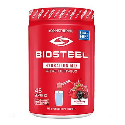 BioSteel Hydration Mix Mixed Berry, 315 grammaa Biosteelillä