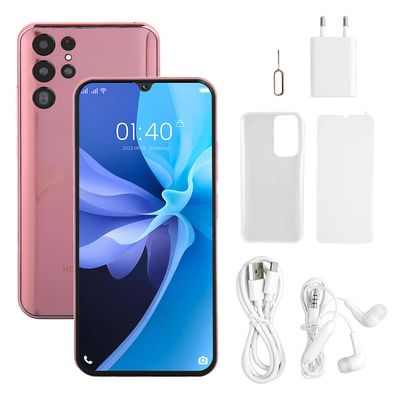 S22 Ultra 6.4" Android 11 -älypuhelin, 4GB+64GB, 13MP kamera, 6000mAh akku, violetti