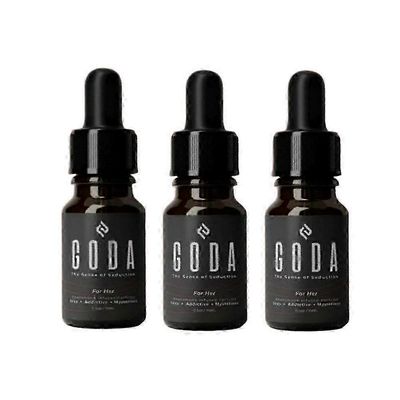 1-3X GODA For Her Feromonihajuvesi Naisille -15ml/0.50 fl. oz - Pitkäkestoinen