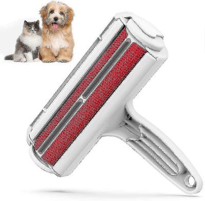 Seenlin Chomchom Pet Hair Remover - Genanvendelig katte- og hundehårfjerner - Miljøvenlig, bærbar, fnugrulle med flere overflader