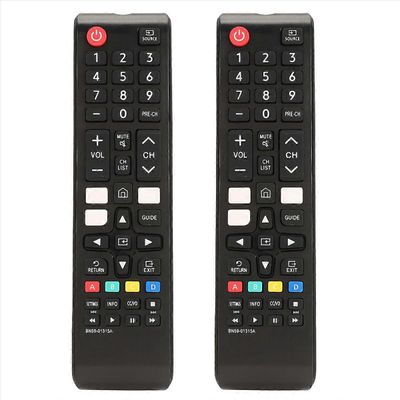 Yleiskaukosäädin kaikille TV-kaukosäätimille, vaihto yhteensopiva kaikkien Smart TV:n, LED-, LCD-, HDTV-, 3D-, sarja-, sarja-laitteiden kanssa Musta