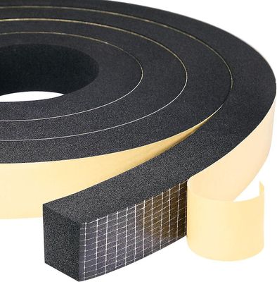 Skumpakning Stripe 2 Ruller 25mm(w) X20mm(h) X4m(l) Tetning Værbestandig Støtsikker Anticollision Furnitu