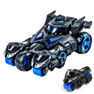 Lasten metalliseoksesta valmistettu leluauton poistoajoneuvo vedä takaisin 3 in 1 -ajoneuvo lasten lahja Alloy-katapulttivaunu