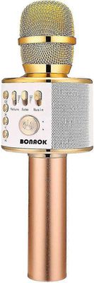 Langaton Bluetooth-karaoke, 3-in-1 kannettava kädessä pidettävä karaoke-mikrofonikaiutinkoneen syntymäpäiväjuhlat Androidille / iphonelle / pc: lle...