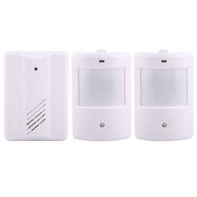 YF-0156 1 - 2 Hyvä turvallinen langaton Electro Guard Watch -kaukoilmaisinjärjestelmäsarja kotitoimistoon, 1 x vastaanotin + 2 x ilmaisin