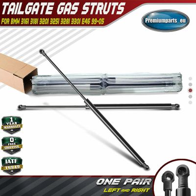 Auto Car Specilaits 2X bakluke bagasjerommet gass struts for BMW 3-serien e46 touring eiendom 1999-2005