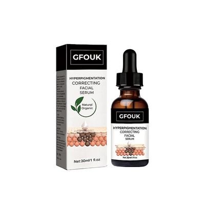 Gfouk Melanin korrigerende ansiktsserum, mørk flekkkorrigerer daglig ansiktsserum