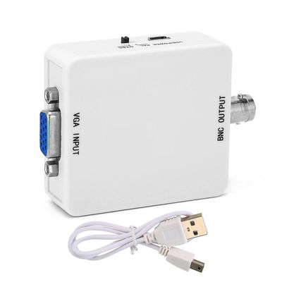 VGA to BNC Converter HD Video Adapter VGA til BNC konverter til tv, computer, videokonferencer