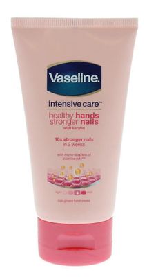 Vaseline Vaselin intensivbehandling avanserte sunne hender, sterkere negler krem 75ml Travel Size
