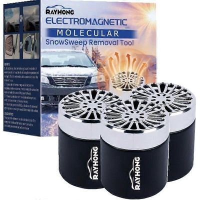 3kpl aurinko pakkasneste auto sähkömagneettinen molekyyli tuulilasi lumenpoistoikkuna lasi mikroaaltouuni jäänpoisto instrumentti