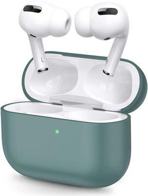 AIR Flydende silikonekasse til Apple AirPods Pro 3rd 2019-Green