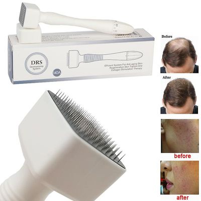 Drs 140 A Derma Leima Säädettävä Neula Pituus Mikroneula Todellinen Neula Ihonhoito Parta Kasvu Päänahka Hiukset uudelleen kasvu Akne Arpikuopat