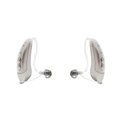 Boussder Mini RIC Digital 6-kanavaiset kuulokojeet Audifonos BTE langattomat äänenvahvistimet Keskivaikea tai vaikea menetys kuuroille/vanhuksille ...