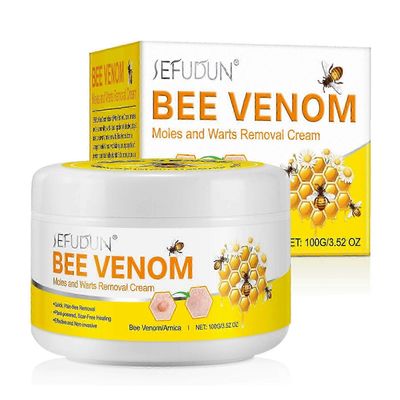 1-3kpl Bee-Venom Skin Treatment Cream Hellävarainen kivuton syylänpoistovoide naisille miehille 1pcs