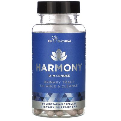 Eu Natural, HARMONY, virtsateiden ja virtsarakon puhdistus, 60 kasviskapselia