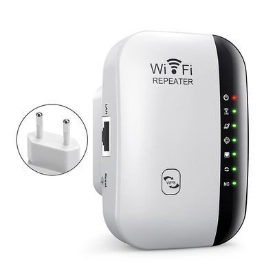 300Mbps WirelessSignalRepeater 2.4G WiFi-alueetExtenderit InternetBooster Valkoinen EU Plug