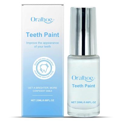 Ammattimaiset hampaat valkoinen maali poistaa tahrat plakki suunhoitoesanssit miehille naisille 1pc