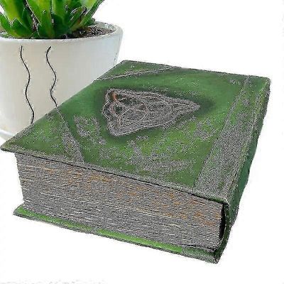 Charmed Book Of Shadows Magic Book Retro Green Cover 350 sivua Loitsut Tietueet Tarinat Sidottu päiväkirja