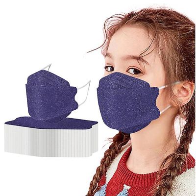 Kiko Ansigtsmasker Kids Kf94 Ansigtsmaske Fisk Shape Mask 4 Lag Beskyttende Student Engangsmaske 500pcs