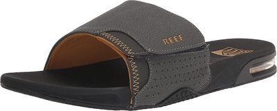 Reef Fanning Slide Golden Days Mens Sandaler Flip Flops-8 Gylne dager 8 UK 42 EU 9 US