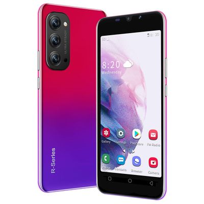 Flye Us Standard U8 Smart Phone 1GB + 8GB Dual-core med GPS 4.42-tommer Android 1500mah mobiltelefon Rød