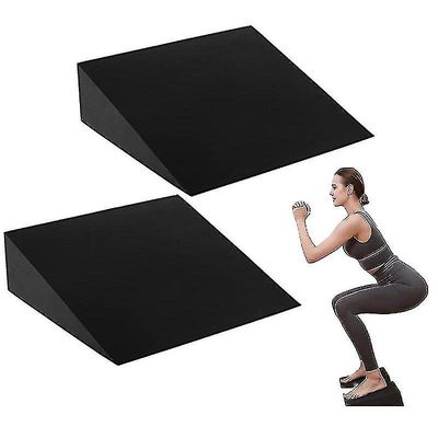 Yoga blokke Skum Squat Kile blok Kalvebåre Skråt bord Fod Stretch Kile blokke Hjem Yoga Fitness