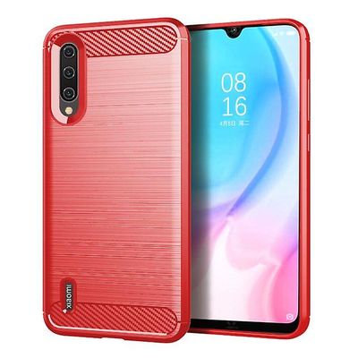 AIR Holdbar blød beskyttende skalui til Xiaomi Mi CC9E - Rød