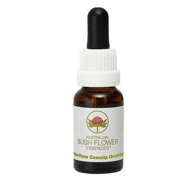Australian Bush Flowers Australske buskblomster gul kuslipporkidé 15 ml