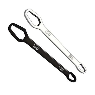 Universal Torx skruenøgle justerbare briller skruenøgle 8-22mm Skraldenøgle Til Cykel Motorcykel Bil Reparation Tools Sølv