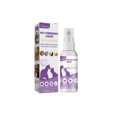 Forbedre østrus, irritabilitet, undertrykke lyst og konditioneringsspray, specielt designet til katte og hunde