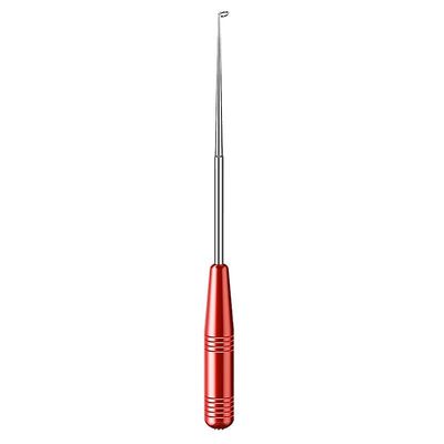 1pcs Fiskeri Unhook Extractor Hurtig Sikkerhed Hook Removal Tool 17,5 cm udendørs rustfrit stål fisk tackler tilbehør Rød
