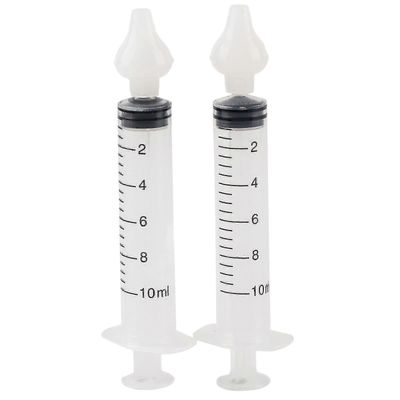 2kpl 10ml ruisku vauvan nenän kastelulaite silikoni vauva vauva nenän puhdistus kastelulaite