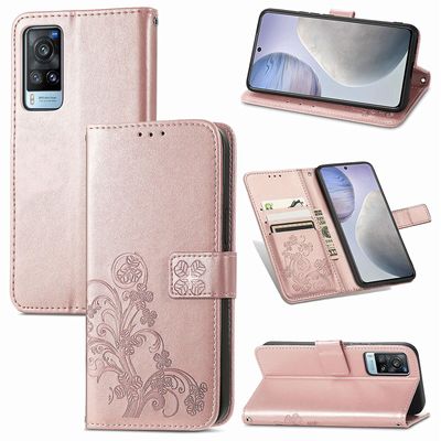 Foxdock Etui til Vivo X60 mobilcover Pink