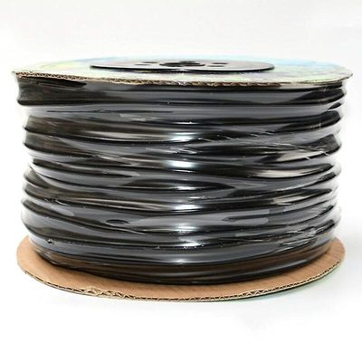 Akvarium Iltpumpe Slange Fish Tank Pond Pump Tube, 4mm * 6mm, 3 meter sort farve
