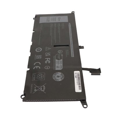 7.6V 52Wh DXGH8 kannettavan tietokoneen akun vaihto Dell XPS 13 9370 9380 2019 ja Inspiron 13 7390 7391 2-in-1 5390 5391 7490 malleihin