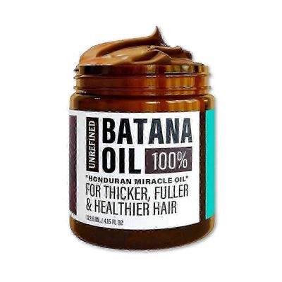 Puhdistamaton batanaöljy kasvuun, 100 % batanaöljy Hondurasista, öljy, auttaa pörröisyyteen, halkeamiin - HZ 3 kpl