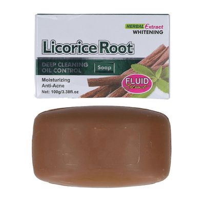 Lakritsisaippuapala iho kosteuttava kirkastava kasvojen puhdistussaippua 100g miehille Naiset
