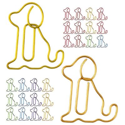 60 kpl suloisia koiran muotoisia paperiliittimiä ja eläinkirjanmerkkejä toimistoon, kouluun ja kotiin – hauskoja tarvikkeita koiran ystäville ja op...