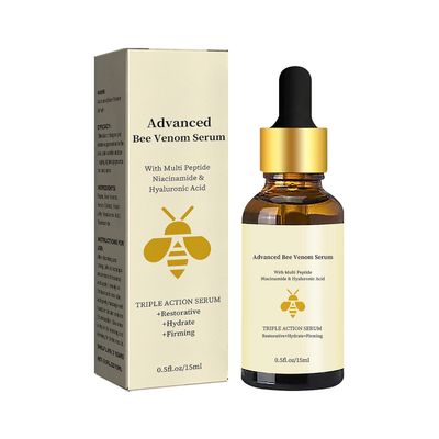 unbrand Bee Venom Anti Aging Serum, Dark Spot Remover For Face, fuktighetsgivende og dyp rynkebehandling Hyaluronsyre 15ml 2pcs