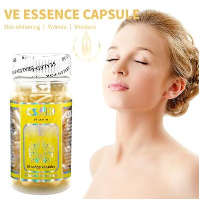 90 kapselia Ve/E-vitamiini Essence Face Cream Whitening Serum Wrinkles Anti Aging Green Dispelling acne