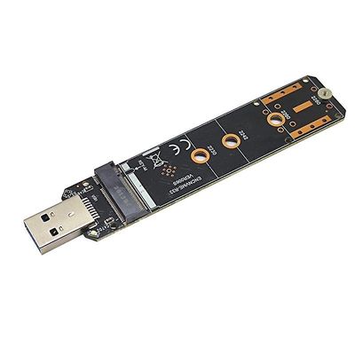 USB3.2 GEN2 10 Gbps til NVME-protokoll M.2-boks til en port Realtek RTL9210-kortåpning Svart