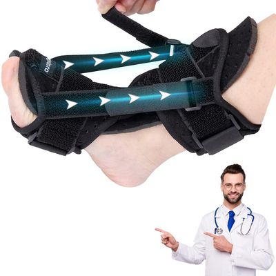 Piao Plantar fasciitt nattsokker | Soft Stretch Boot Splint For Sleep, Achilles Tendonitis Foot Support Brace