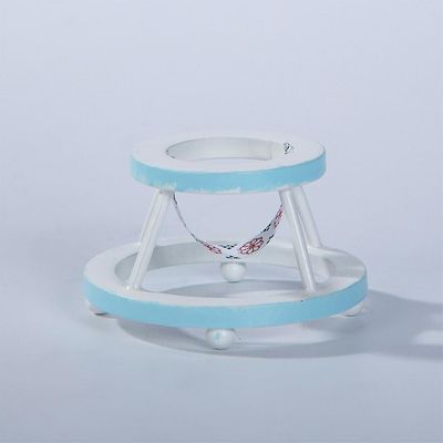 1:12 Dukkehus Miniature Træ Baby Walker Legetøj Dukker Rekvisitter Møbler