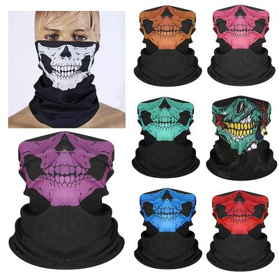 Halsgamasje Vindtett Bandana Balaclava Motorsykkel Ansiktsmaskedeksel Skjerf Snood grønn1 10*5*1