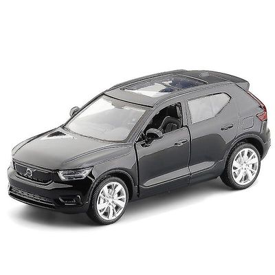 1:32 Volvo Xc40 Alufælge Model Diecast & Legetøjskøretøjer Metal Træk lyd Lyssamling Børn Legetøjsgaver XC40 Sort