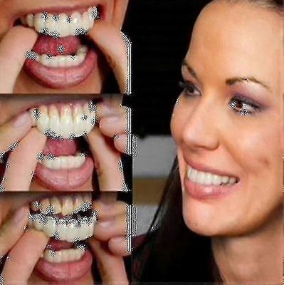 Pari ylempi alaproteesi Instant Smile Comfort Fit Flex Kosmeettiset hampaat Hammasproteesit Hampaat Top Cosmetic Veneer_l28