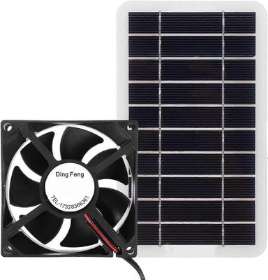 30 W aurinkoenergialla toimiva ulkotuuletin, säänkestävä ilmanvaihto lemmikkieläimille, kasvihuoneelle, matkailuautolle tai talolle