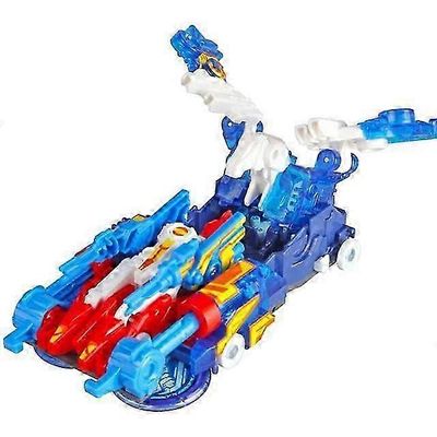 6 Fit Screecheres Transformation Wild Cars Burst Speed Deformation Car Capture Wafer 360 Action Figures Lasten lelut pojille 10 Ei laatikkoa