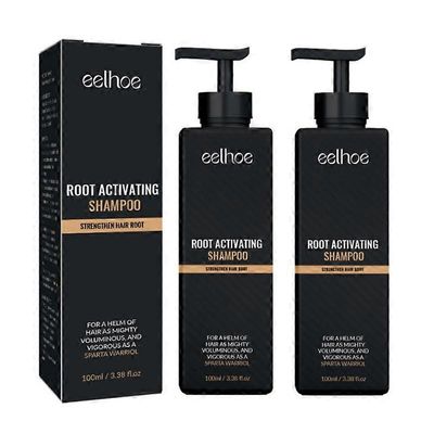 2kpl Spartan Shampoo, Spartan Root Activator Shampoo, Luonnolliset hiusshampoot 2bottles