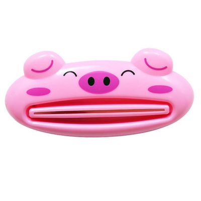 2pcs Tandpasta Squeezer Fashion Cartoon Manuel Tandpasta Squeezer Lazy Cosmetics Facial Cleanser Squeezer Pig